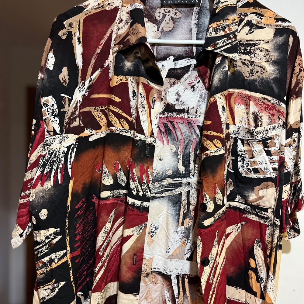 Abstract Print Women's Skirt